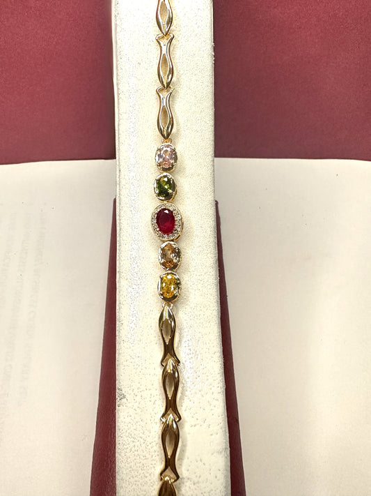 Stones bracelet (Golden)